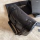 Replica YSL Saint Laurent Long envelope Monogram Shoulder Bag Black