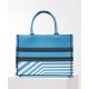 Fake Christian Dior Medium Dior Book Tote Blue Replica