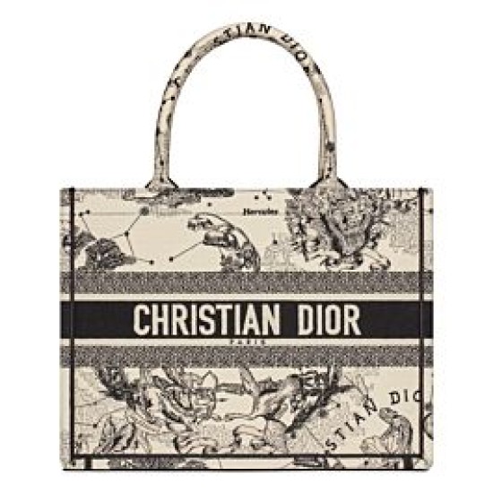 Fake Christian Dior Medium Dior Book Tote Cream Replica