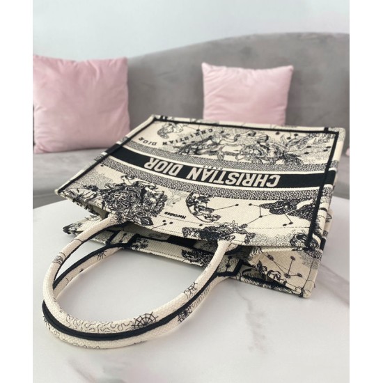 Fake Christian Dior Medium Dior Book Tote Cream Replica