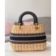 Replica Christian Dior Medium Lady Dior Bag Apricot