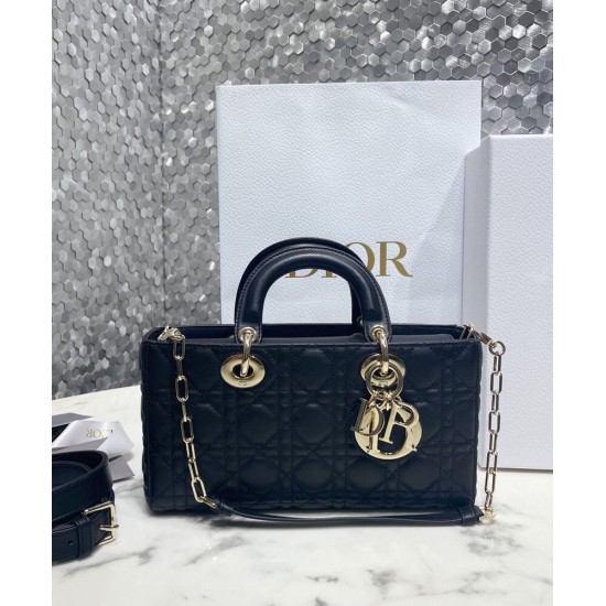 Replica Christian Dior Lady D-Joy Bag Black