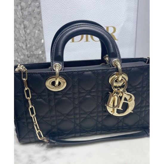Replica Christian Dior Lady D-Joy Bag Black