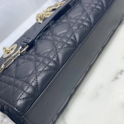 Fake Christian Dior Lady D-Joy Bag Black Replica Replica Christian Dior Lady D-Joy Bag Black