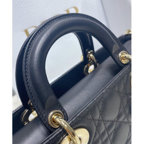Replica Christian Dior Lady D-Joy Bag Black