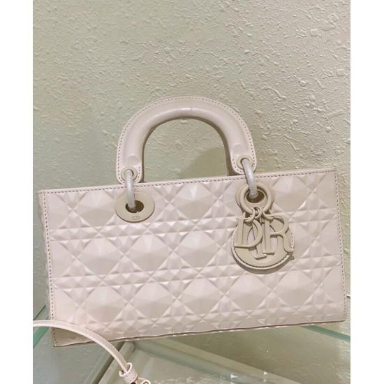 Fake Christian Dior Lady d-Joy Bag Cream Replica