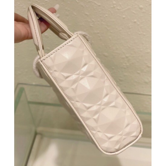 Fake Christian Dior Lady d-Joy Bag Cream Replica