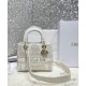 Replica Christian Dior Medium Lady D-Lite Bag Golden