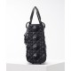 Fake Christian Dior Small Lady Dior My Abcdior Bag Black Replica