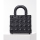 Fake Christian Dior Small Lady Dior My Abcdior Bag Black Replica