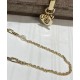 Fake Christian Dior Lady Dior Chain Pouch Apricot Replica