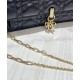 Fake Christian Dior Lady Dior Chain Pouch Black Replica