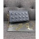 Replica Christian Dior Lady Dior Pouch Blue