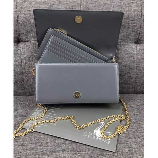 Replica Christian Dior Lady Dior Pouch Blue