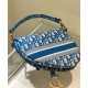 Replica Christian Dior Saddle Bag Blue