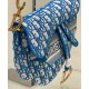 Replica Christian Dior Saddle Bag Blue