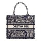 Replica Christian Dior Small Dior Book Tote Dark Blue