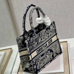 Fake Christian Dior Small Dior Book Tote Dark Blue Replica Replica Christian Dior Small Dior Book Tote Dark Blue