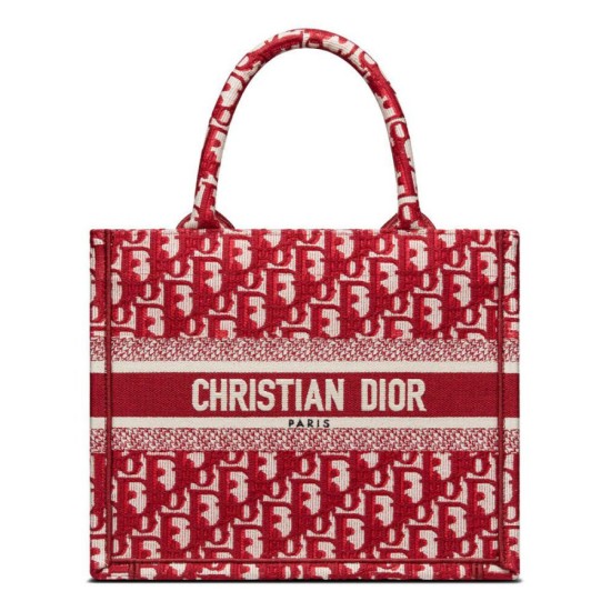 Replica Christian Dior Small Dior Book Tote Red