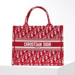 Replica Christian Dior Small Dior Book Tote Red Replica Christian Dior Small Dior Book Tote Red
