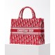 Replica Christian Dior Small Dior Book Tote Red