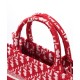 Replica Christian Dior Small Dior Book Tote Red