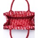 Replica Christian Dior Small Dior Book Tote Red