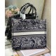 Replica Christian Dior Large Dior Book Tote Dark Blue