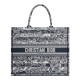 Replica Christian Dior Large Book Tote Dark Blue Replica Christian Dior Large Book Tote Dark Blue
