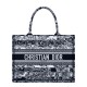 Replica Christian Dior Medium Book Tote Dark Blue