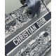 Replica Christian Dior Medium Book Tote Dark Blue