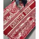 Fake Christian Dior Medium Book Tote Red Replica