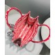 Fake Christian Dior Medium Book Tote Red Replica