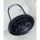 Fake Celine Oval Minaudiere Cuir Triomphe In Smooth Calfskin Black Replica