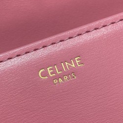 Replica Celine Chain Shoulder Bag Triomphe In Shiny Calfskin Pink Replica Celine Chain Shoulder Bag Triomphe In Shiny Calfskin Pink
