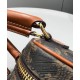 Fake Celine Medium Heart In Triomphe Coffee Replica