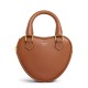 Replica Celine Medium Heart In Smooth Calfskin Coffee