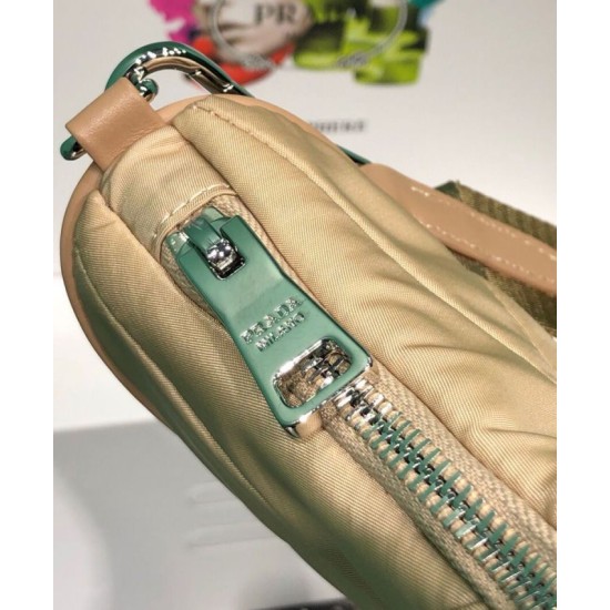 Fake Prada Padded nylon shoulder bag 1BC151 Replica