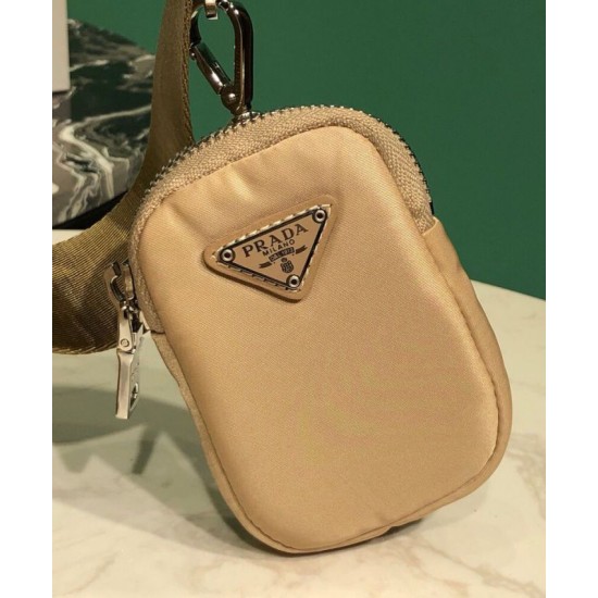 Fake Prada Padded nylon shoulder bag 1BC151 Replica