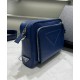 Replica Prada Saffiano Leather Shoulder Bag 2VH152 Blue