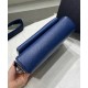 Replica Prada Saffiano Leather Shoulder Bag 2VH152 Blue