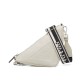 Replica Prada Saffiano Triangle Bag Cream