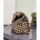 Replica YSL Saint Laurent Puffer Small Checkered Tweed And Lambskin Handbag Cream