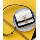 Fake YSL Saint Laurent Solferino Small Satchel In Box Saint Laurent Leather Cream Replica