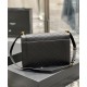 Replica YSL Saint Laurent Gaby Satchel In Quilted Lambskin Black Replica YSL Saint Laurent Gaby Satchel In Quilted Lambskin Black