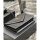 Replica YSL Saint Laurent Gaby Satchel In Quilted Lambskin Black Replica YSL Saint Laurent Gaby Satchel In Quilted Lambskin Black