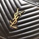 Fake YSL Saint Laurent Monogram Lou Lou Camera Bag Black Replica