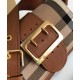 Replica Burberry Small Buckle Crossbody Bag Coffee