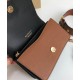 Replica Burberry Small Buckle Crossbody Bag Coffee