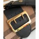 Replica Burberry Small Buckle Crossbody Bag Black Replica Burberry Small Buckle Crossbody Bag Black